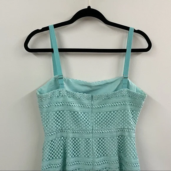 J. Crew Geometric Lace Midi Dress - Picture 11 of 16